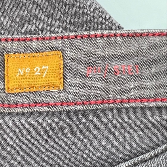 Pilcro And The Letterpress Gray Straight Leg Jeans Size 27 Women’s - Picture 4 of 7